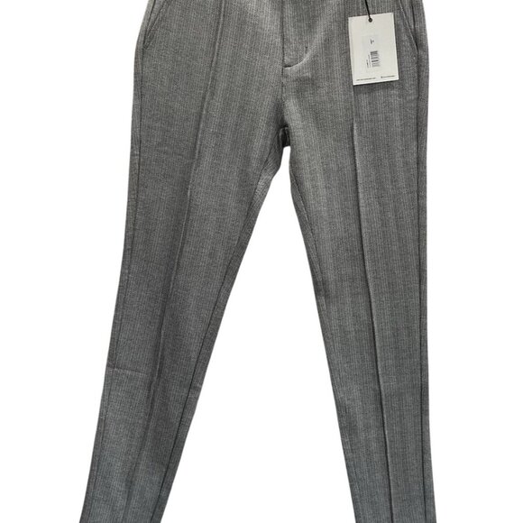 Icon Amsterdam Pants Mens 32 Gray Chevron Trousers Golf Business Casual Preppy - Picture 1 of 6
